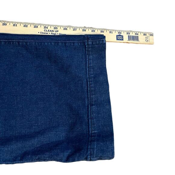 Loft Outlet Trouser Jeans 16 Wide Leg Dark Wash Stretchy Full Length Classic - Picture 7 of 10